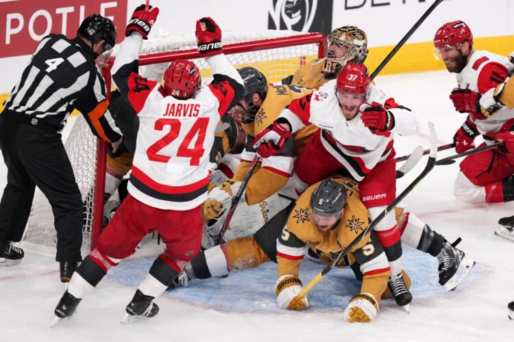 Golden Knights were the NHL's best 3rd-period team until 2 Hurricanes comebacks
